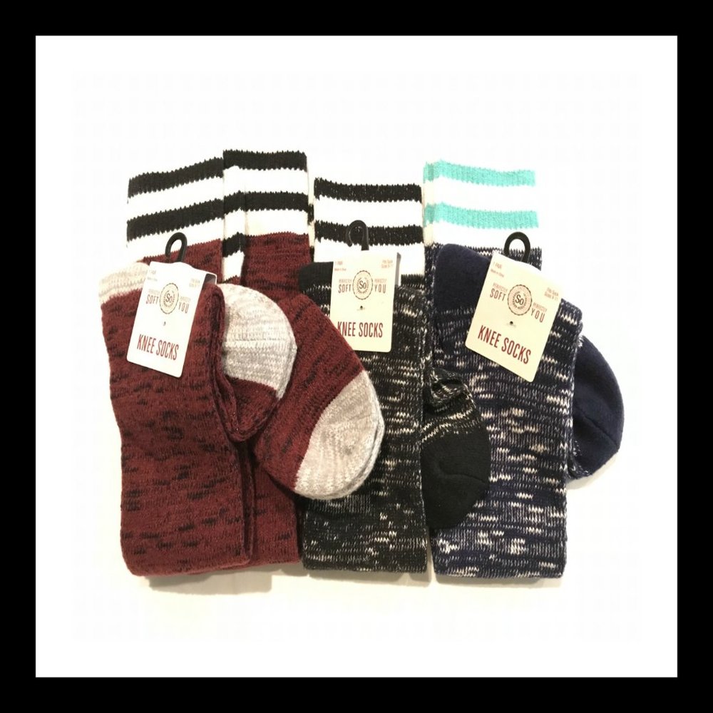 Soft and Cosy Knee Socks (each)